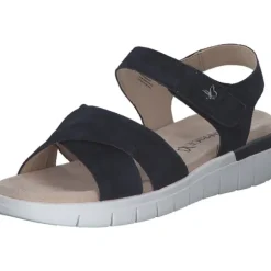 Caprice 28700, Keilsandaletten, Damen, OCEAN SUEDE