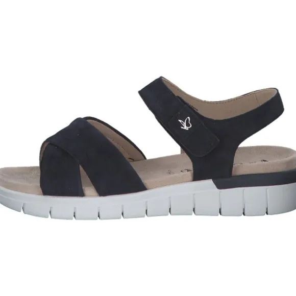 Caprice 28700, Keilsandaletten, Damen, OCEAN SUEDE