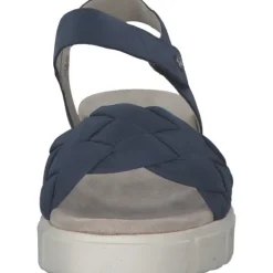 Caprice 28256, Keilsandaletten, Damen, OCEAN NUBUC