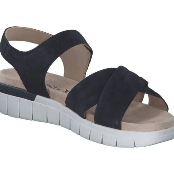 Caprice 28700, Keilsandaletten, Damen, OCEAN SUEDE