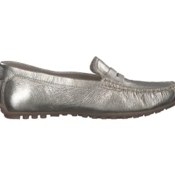Caprice 24651, Mokassins, Damen, PLATIN METAL.