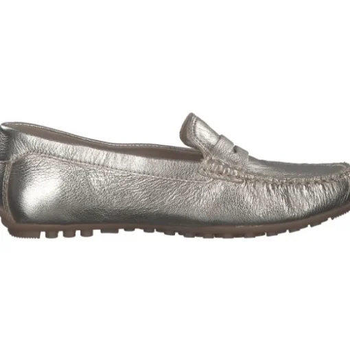 Caprice 24651, Mokassins, Damen, PLATIN METAL.