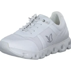 Caprice 23605, Schnürschuhe, Damen, WHITE COMB