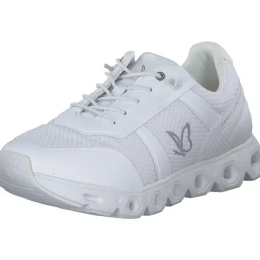 Caprice 23605, Schnürschuhe, Damen, WHITE COMB