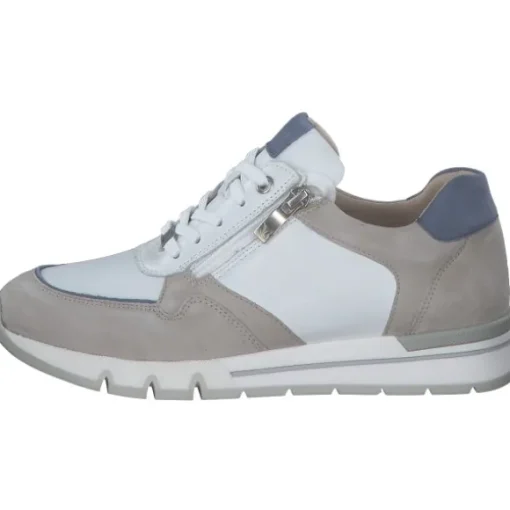 Caprice 23724, Schnürschuhe, Damen, WHITE/SILVER