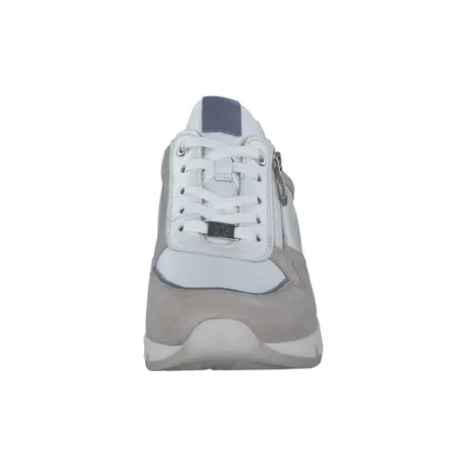 Caprice 23724, Schnürschuhe, Damen, WHITE/SILVER