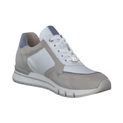 Caprice 23724, Schnürschuhe, Damen, WHITE/SILVER