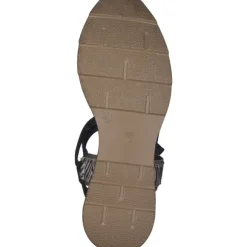 Cetti C1317, Plateau-Sandaletten, Damen, leopardo multicolor