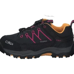 CMP Rigel Low 3Q13244 W, Trekkingschuhe, Kinder, antracite/bouganville
