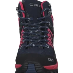 CMP Rigel Mid 3Q12946, Trekkingschuhe, Damen, Blue/Hibiscus