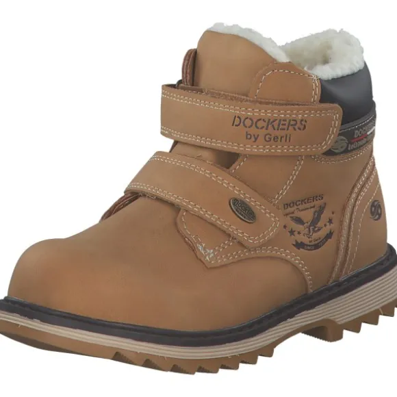 Dockers 55BE702, Winterstiefel, Kinder, golden tan