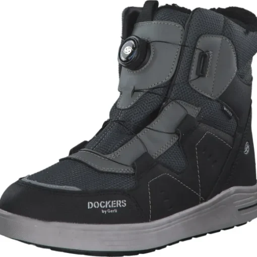 Dockers 45RO710, Sneakers High, Herren, Schwarz