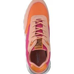 Dockers 52ZF201816779 , Schnürschuhe, Damen, pink/multi