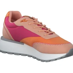 Dockers 52ZF201816779 , Schnürschuhe, Damen, pink/multi