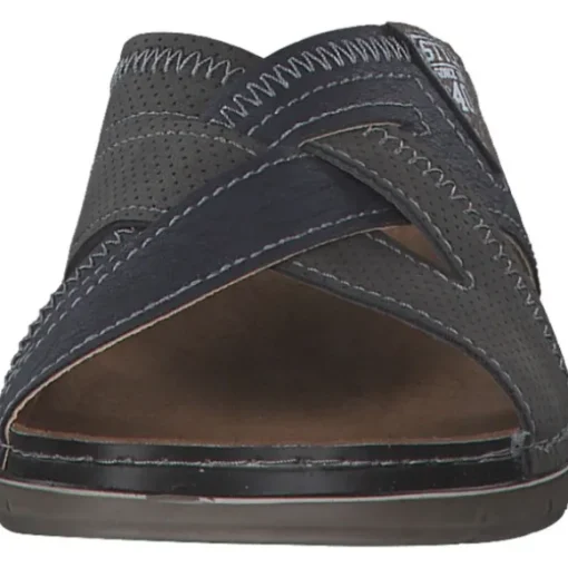 Fischer 546814/665 Herren-Pantolette, Pantoletten & Badeschuhe, Herren, GRAUBLAU