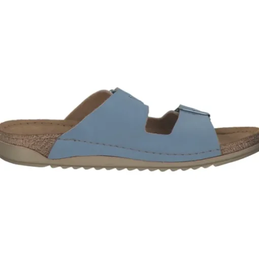 Fischer 526264/505, Pantoletten, Damen, hellblau