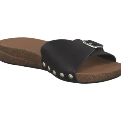 Fit Flop Iqushion Adkustable Buckle HF1, Plateau-Pantoletten, Damen, chocolate brown