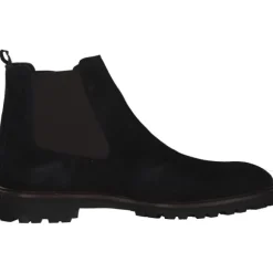 Floris van Bommel 60018, Chelsea Boots, Herren, schwarz