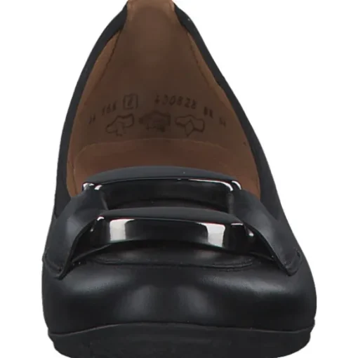 Gabor 44.166, Ballerinas, Damen, Schwarz