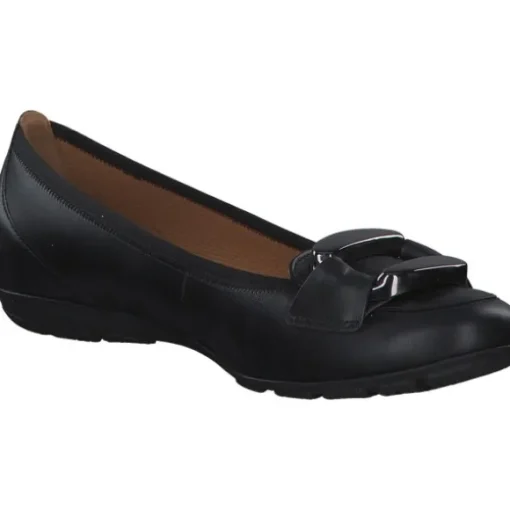 Gabor 44.166, Ballerinas, Damen, Schwarz