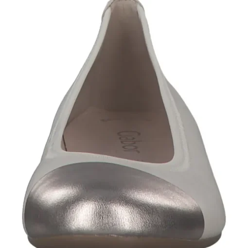 Gabor 64.126, Ballerinas, Damen, Weiß