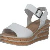 Gabor 64.651, Keilsandaletten, Damen, weiss