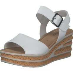 Gabor 64.651, Keilsandaletten, Damen, weiss