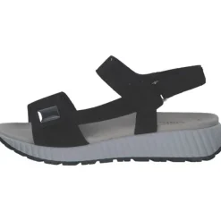 Gabor 64.582, Keilsandaletten, Damen, schwarz