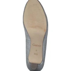 Gabor 01.260, Klassische Pumps, Damen, Silber