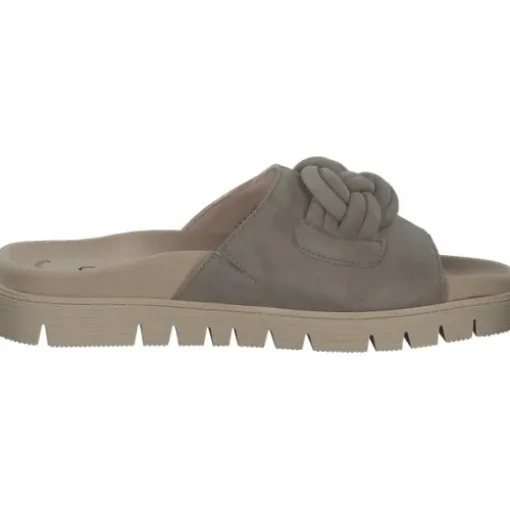 Gabor 43.747, Plateau-Pantoletten, Damen, Beige
