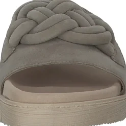Gabor 43.747, Plateau-Pantoletten, Damen, Beige