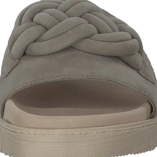 Gabor 43.747, Plateau-Pantoletten, Damen, Beige