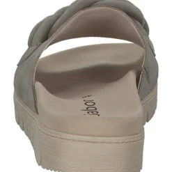 Gabor 43.747, Plateau-Pantoletten, Damen, Beige