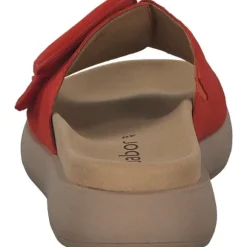 Gabor 43.751, Plateau-Pantoletten, Damen, Rot