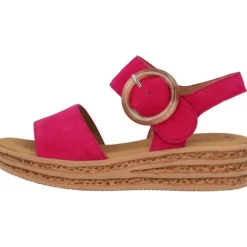 Gabor 44.550, Plateau-Sandaletten, Damen, pink