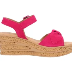 Gabor 24.653, Plateau-Sandaletten, Damen, pink