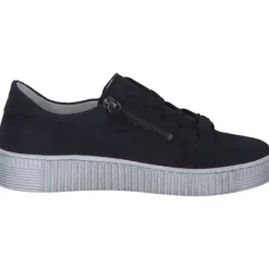 Gabor 43.334, Schnürschuhe, Damen, Blau - Marineblau