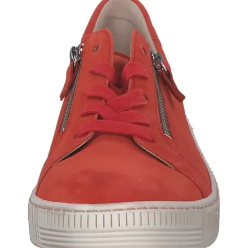 Gabor 43.334, Schnürschuhe, Damen, pumpkin (rot)