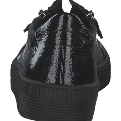 Gabor 53.334.97, Schnürschuhe, Damen, Schwarz (Schwarz Lack)
