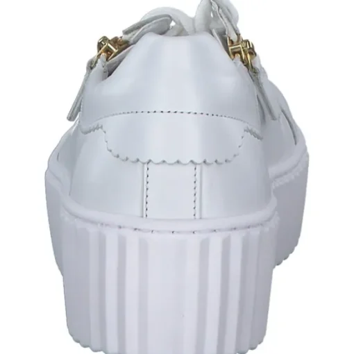 Gabor 53.201.21, Schnürschuhe, Damen, weiss (gold)