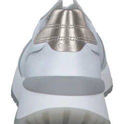 Gabor 63.490, Schnürschuhe, Damen, weiss/silber/puder