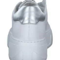 Gabor 63.222, Schnürschuhe, Damen, weiss/silber