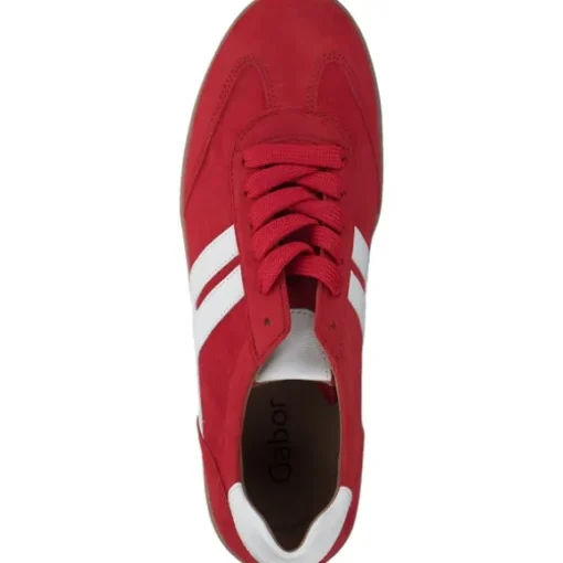 Gabor 63.300, Schnürschuhe, Damen, Rot