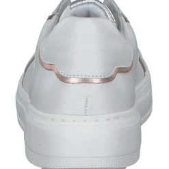 Gabor 63.210, Schnürschuhe, Damen, latte/silber/puder