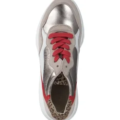 Gabor 63.451, Schnürschuhe, Damen, beige-flame-kombi