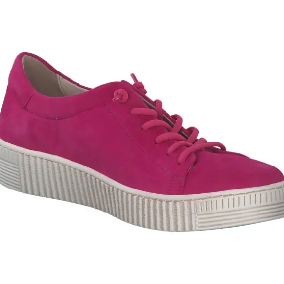 Gabor 23.331, Schnürschuhe, Damen, pink (beige)