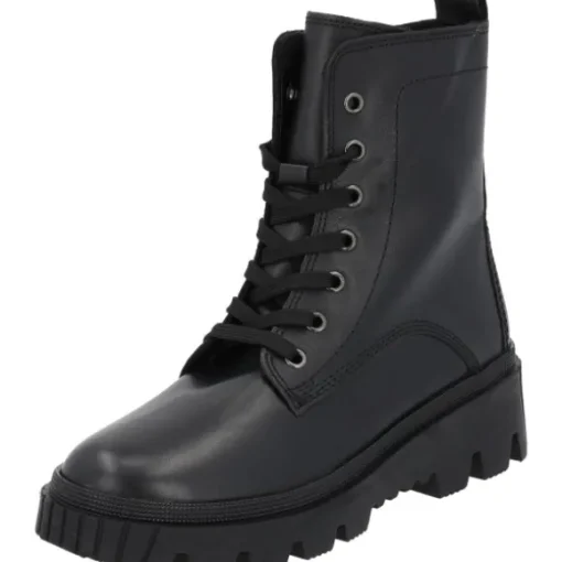 Gabor 31.821, Schnürstiefel, Damen, Schwarz