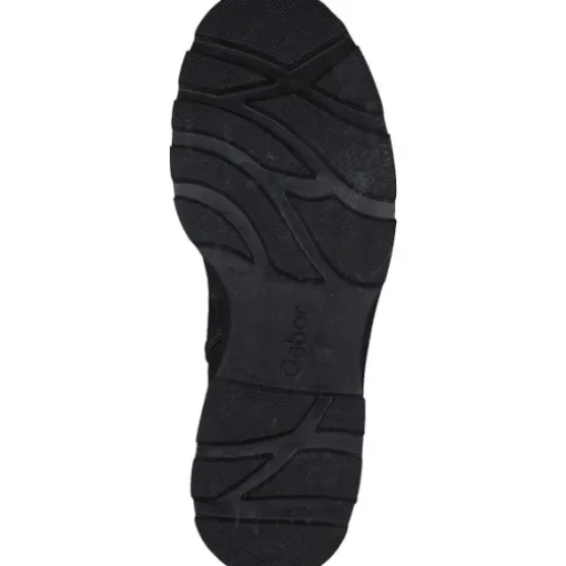 Gabor 92.755, Schnürstiefeletten, Damen, Schwarz