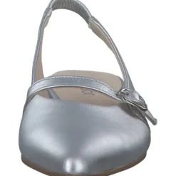Gabor 61.530, Sling-Ballerinas, Damen, Silber