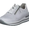 Gabor 26.528, Sneakers Low, Damen, weiss/silber (perf)